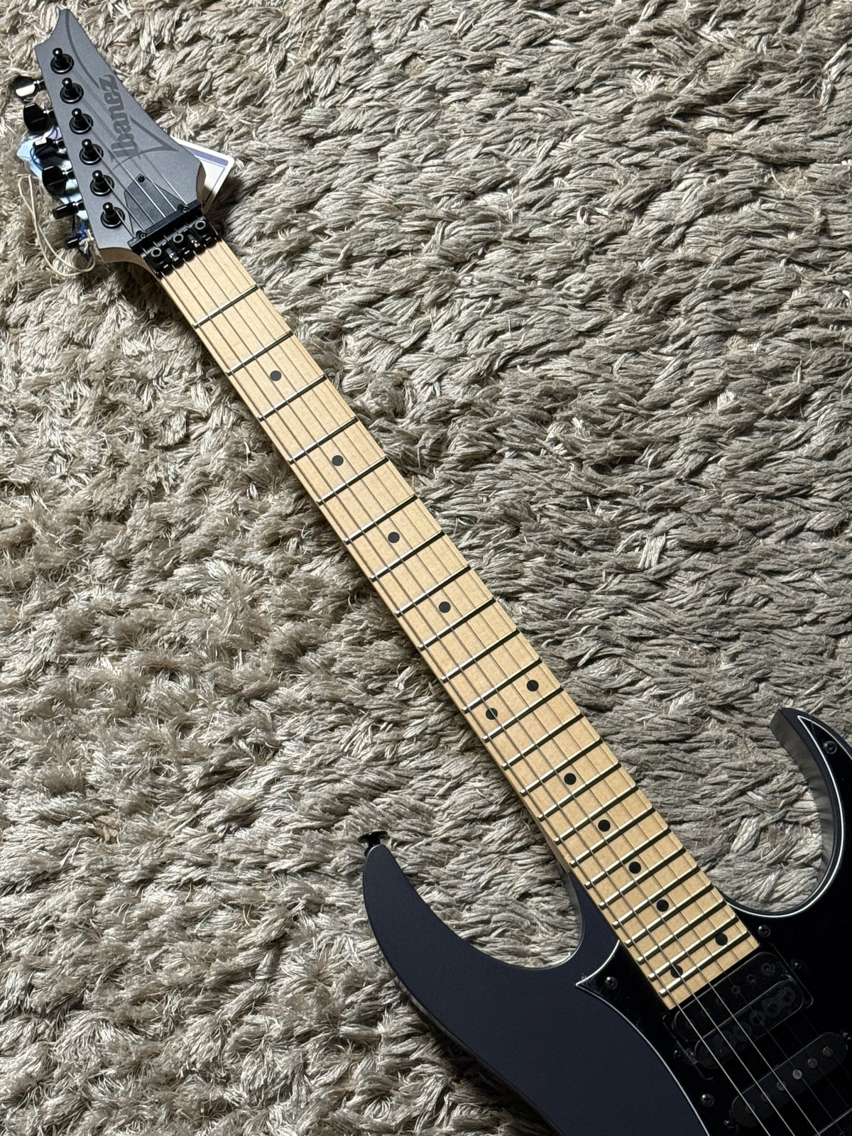 Ibanez RG550-GRF in Gray Metallic Flat