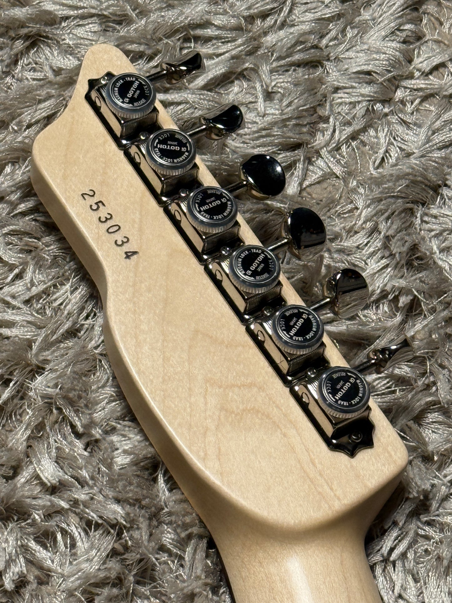 Saito S-622CS SSH Heritage with Rosewood in 3-Tone Sunburst with Tortoise PG 253034