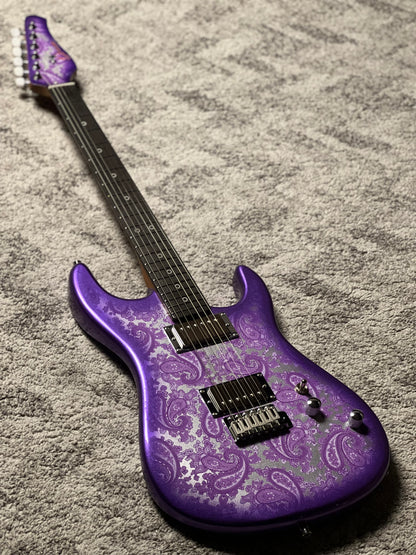 Dhatarattha Performance DST HH in Purple Paisley with Rosewood FB