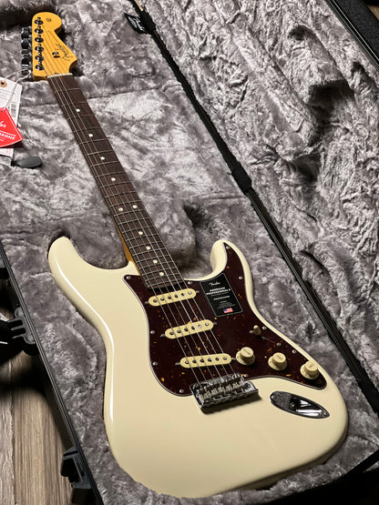 Fender American Professional II Stratocaster With Rosewood FB In Olympic White US23075009