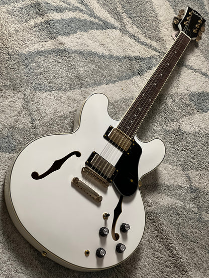 Soloking SH-335 Heritage in Alpine White with Gold Hardware
