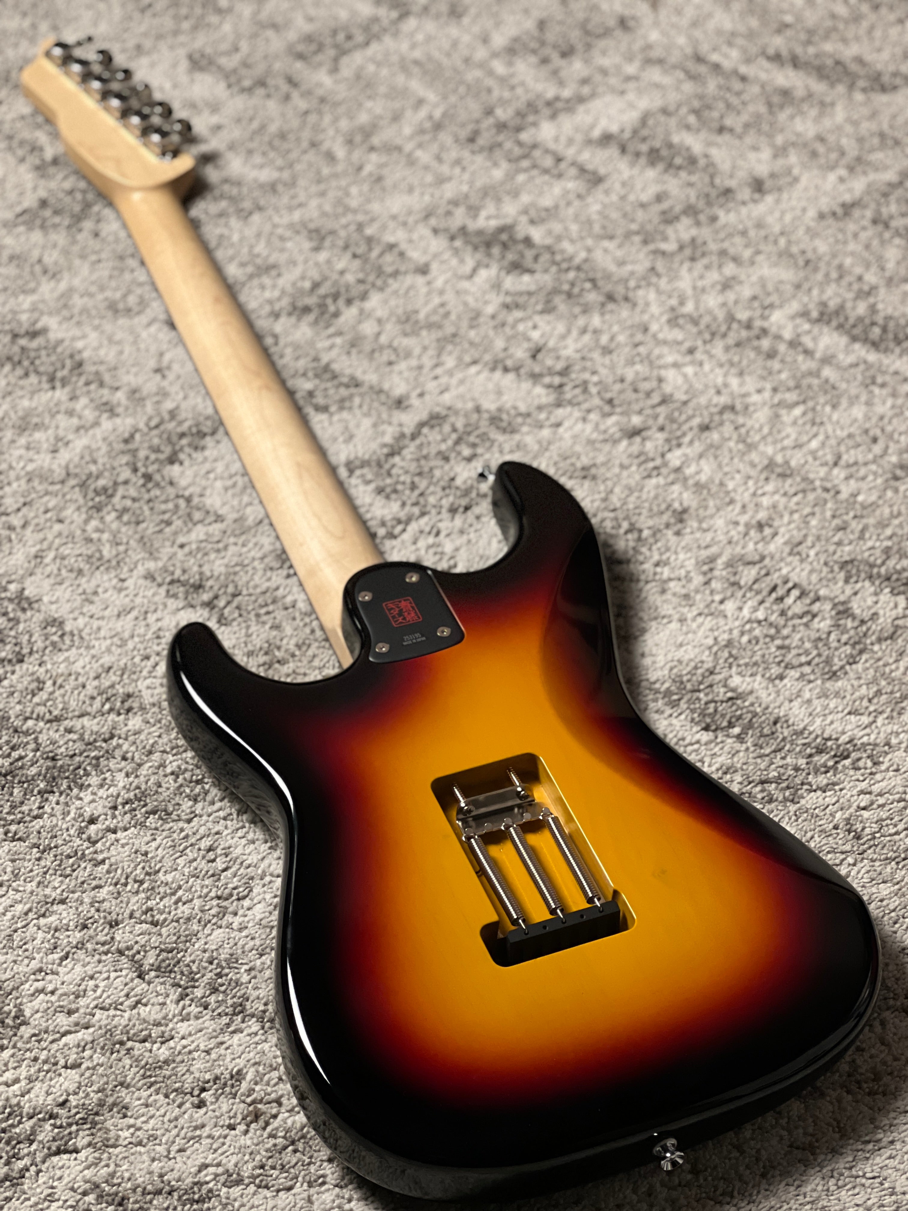 Saito S-622CS SSH Heritage with Rosewood in 3-Tone Sunburst with