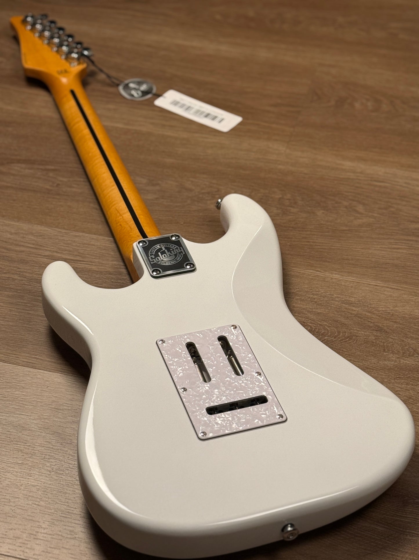 Soloking MS-1 Artisan Quilt with Rosewood FB in Larimar Nafiri Special Run