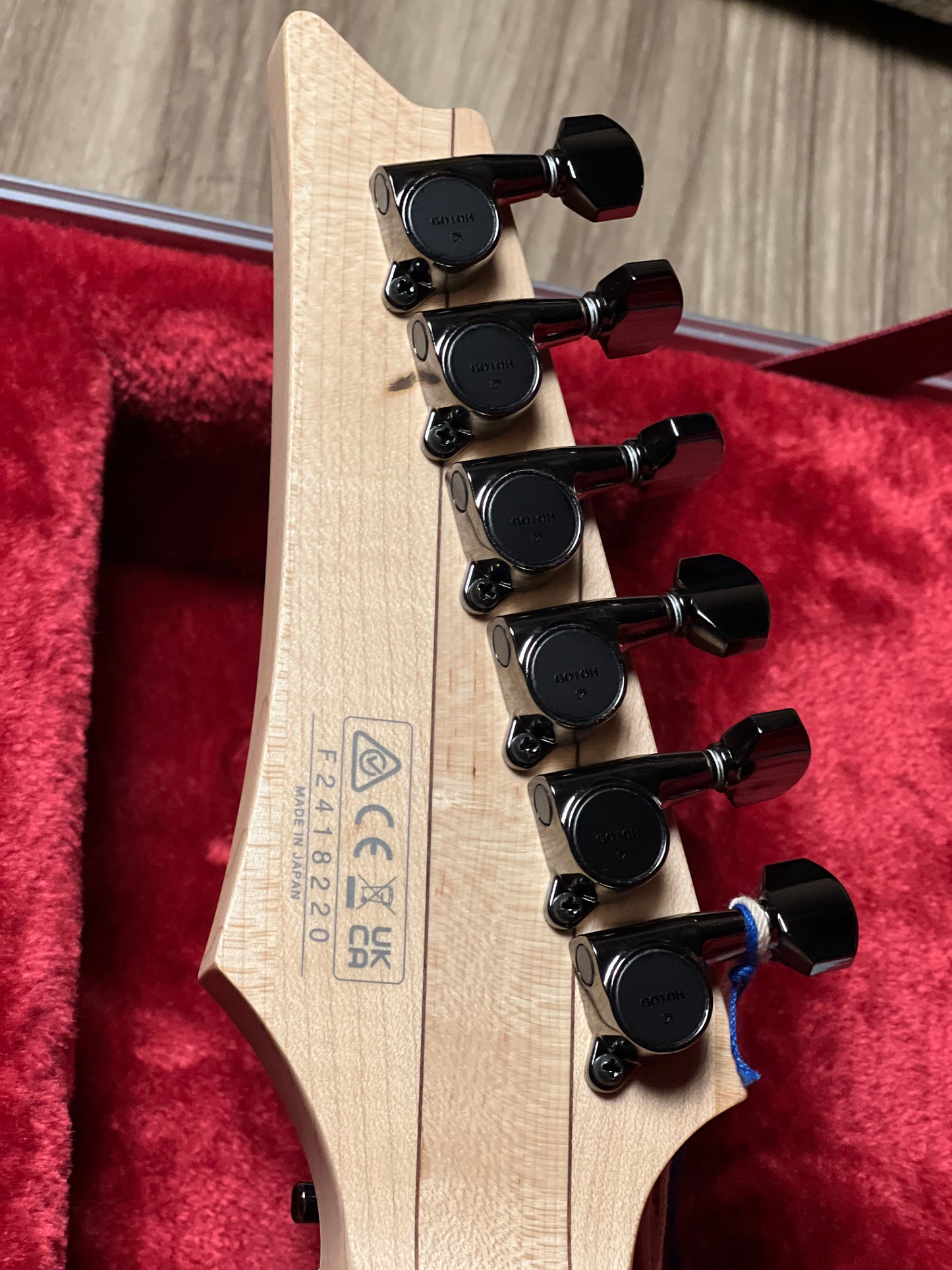 Ibanez KIKO100 In TRR (Transparent Ruby Red) F2418220