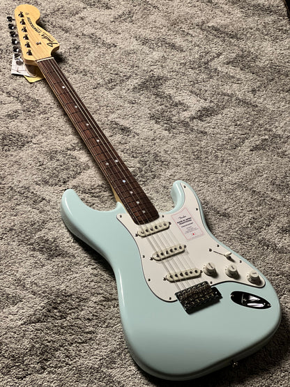 Fender Japan MIJ Traditional Late 60s Stratocaster with RW FB in Sonic Blue JD26001529