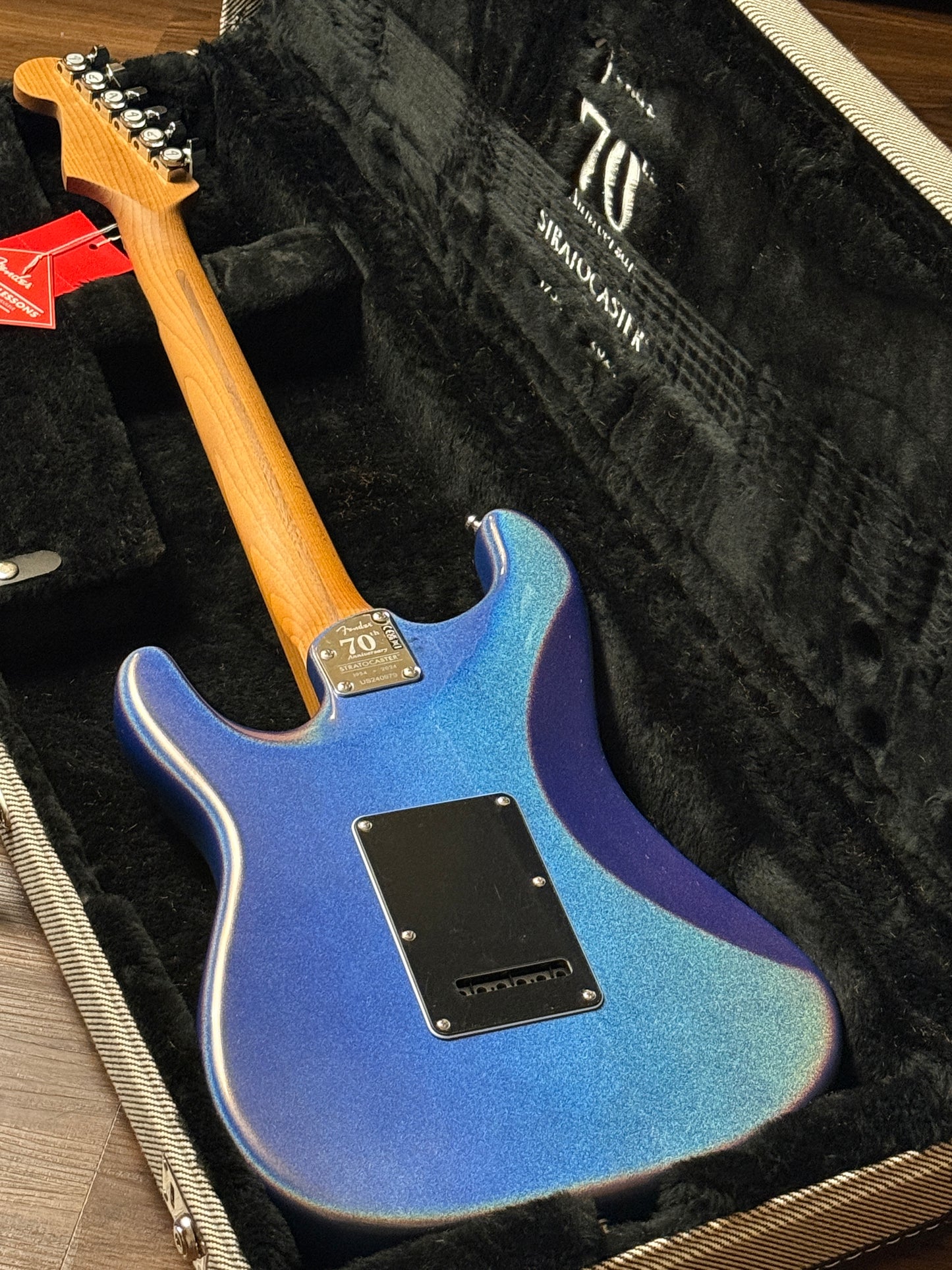 Fender 70th Anniversary Ultra Stratocaster with Maple FB in Amethyst US240979