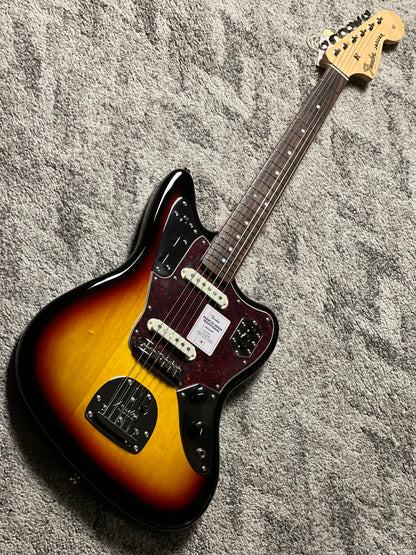 Fender Japan Traditional 60s Jaguar with RW FB in 3-Color Sunburst JD25032759
