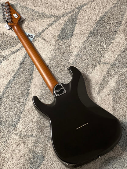Soloking MS-1 H Baritone in Metallic Black with Roasted Maple FB