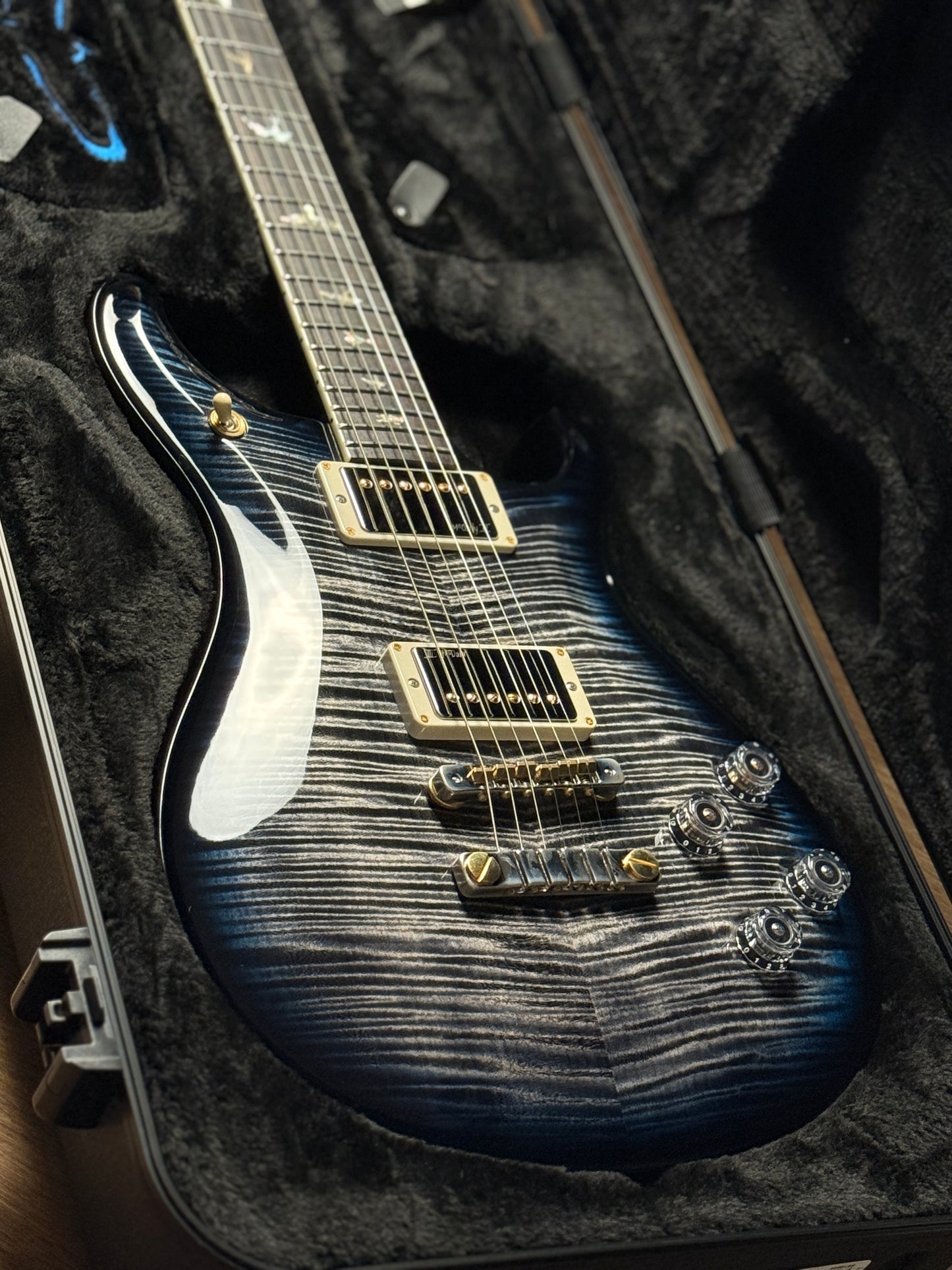 PRS McCarty 594 10-Top in Charcoal Blue Burst Custom Color 0414644