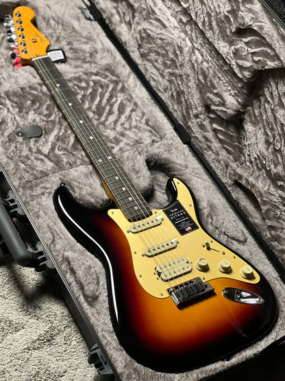 Fender American Ultra II Stratocaster HSS with Ebony FB in Ultraburst US25024570