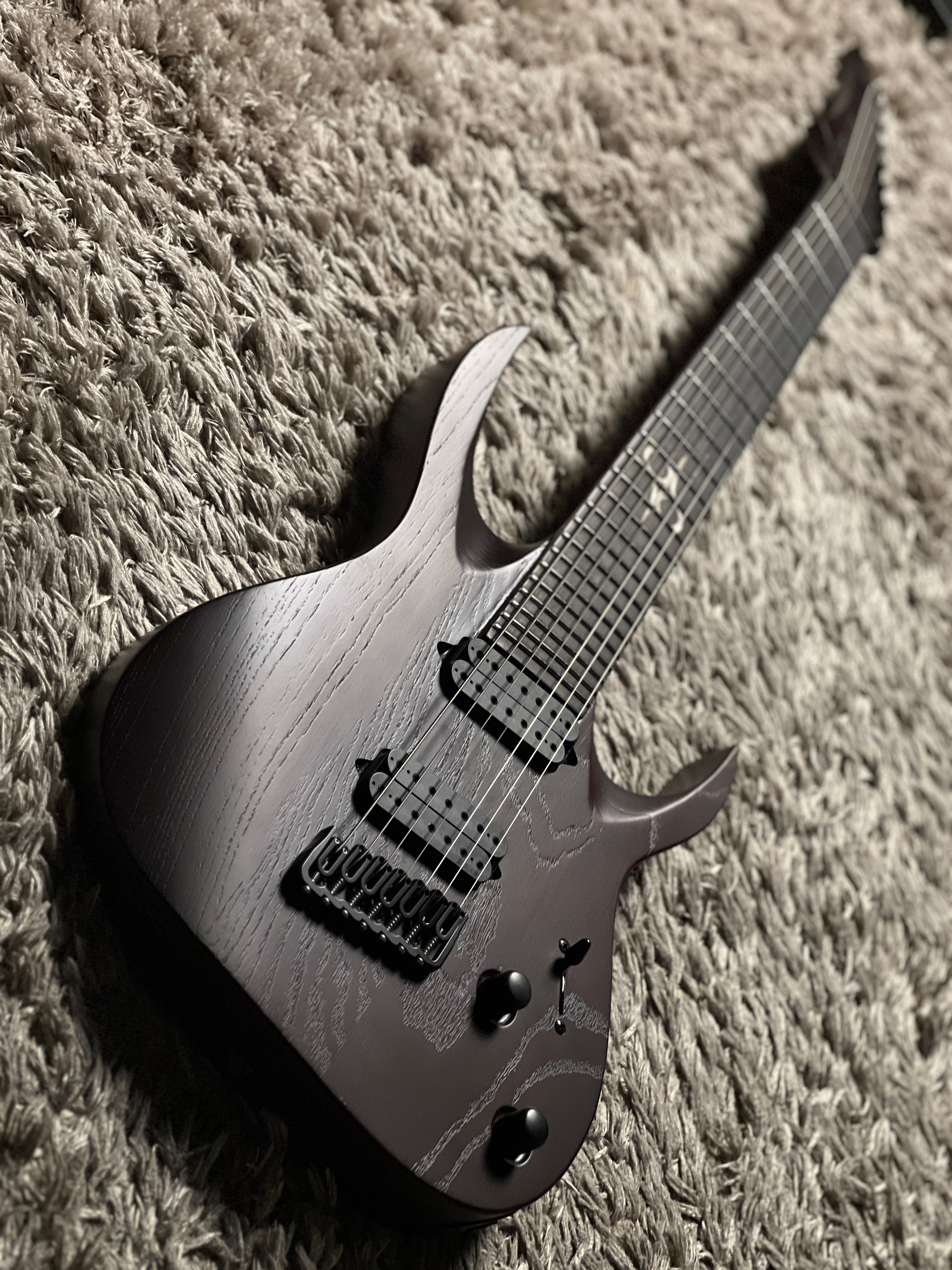 Solar A1.7DBOP-FF in Dark Brown Matte Open Pore – nafiriguitar.com