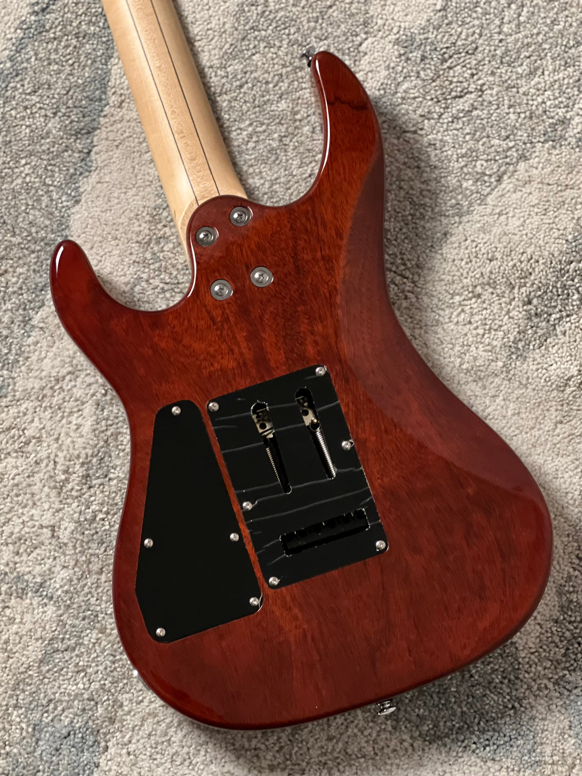 Soloking E-160 Custom Edge Series in Honeyburst with Blue Stripe Limited Edition