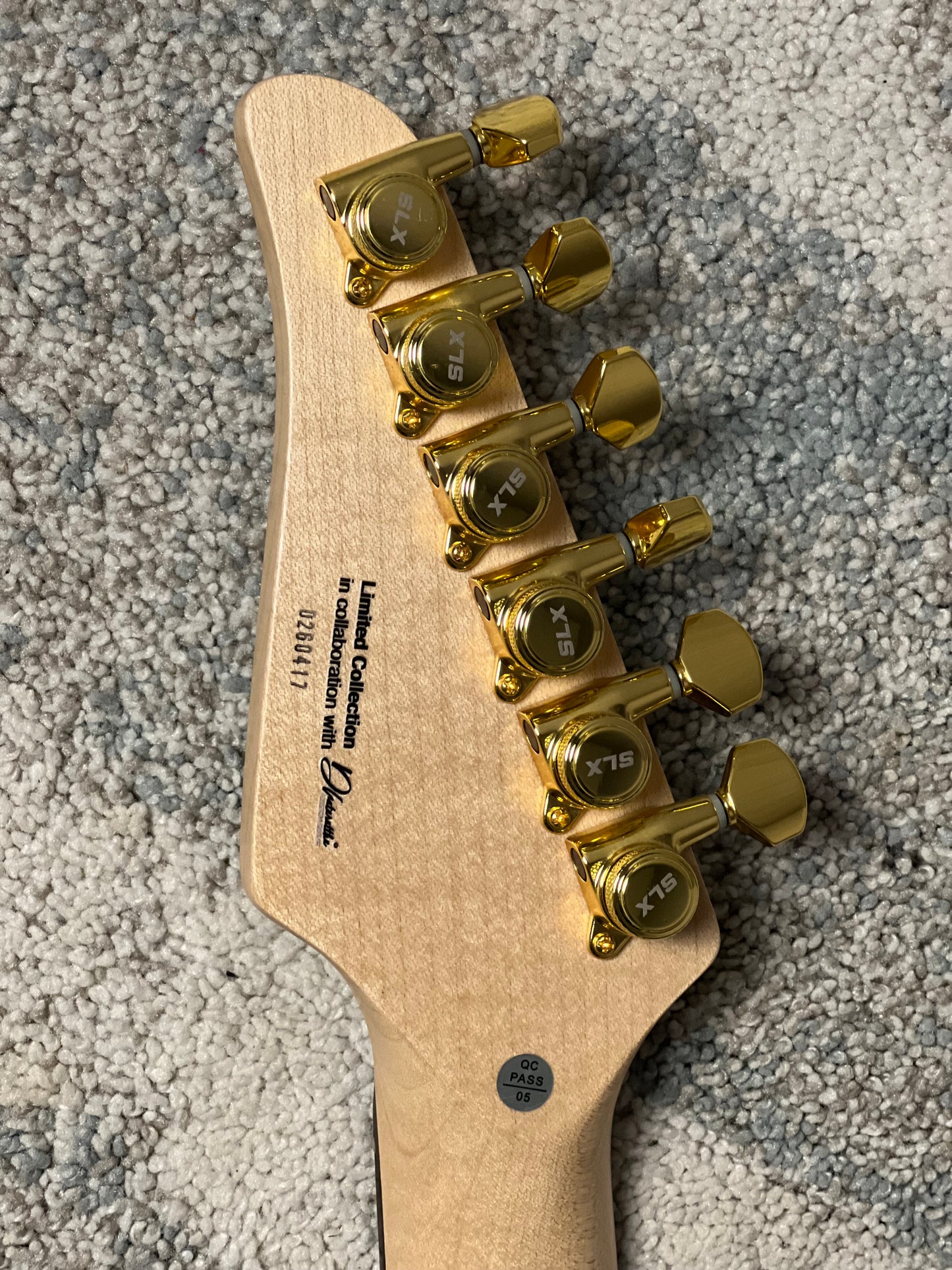 SLX X Dhatarattha Custom DST in Antarctic Shmear with Rosewood FB