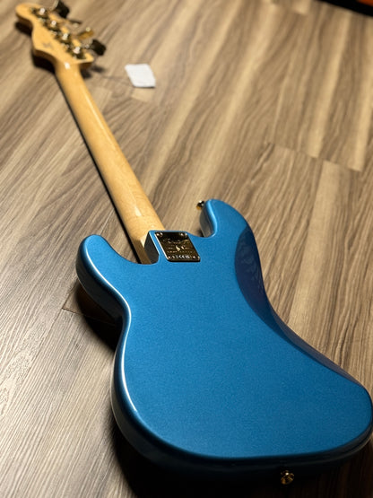 Squier 40th Anniversary Gold Edition Precision Bass in Lake Placid Blue (USED) ISSF22003756