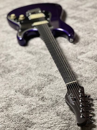 Schecter MV-6 with Ebony Fingerboard in Metallic Purple IM25051602
