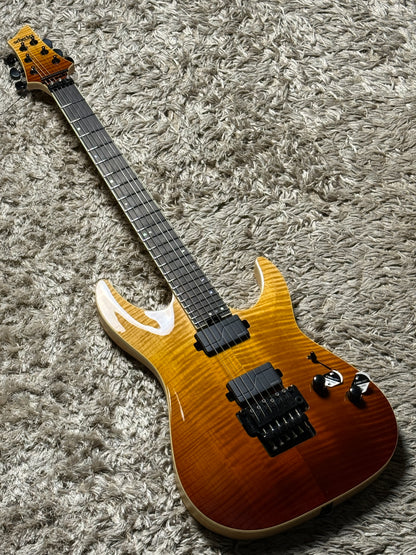 Schecter C-1 FR SLS Elite in Antique Fade Burst W19040031