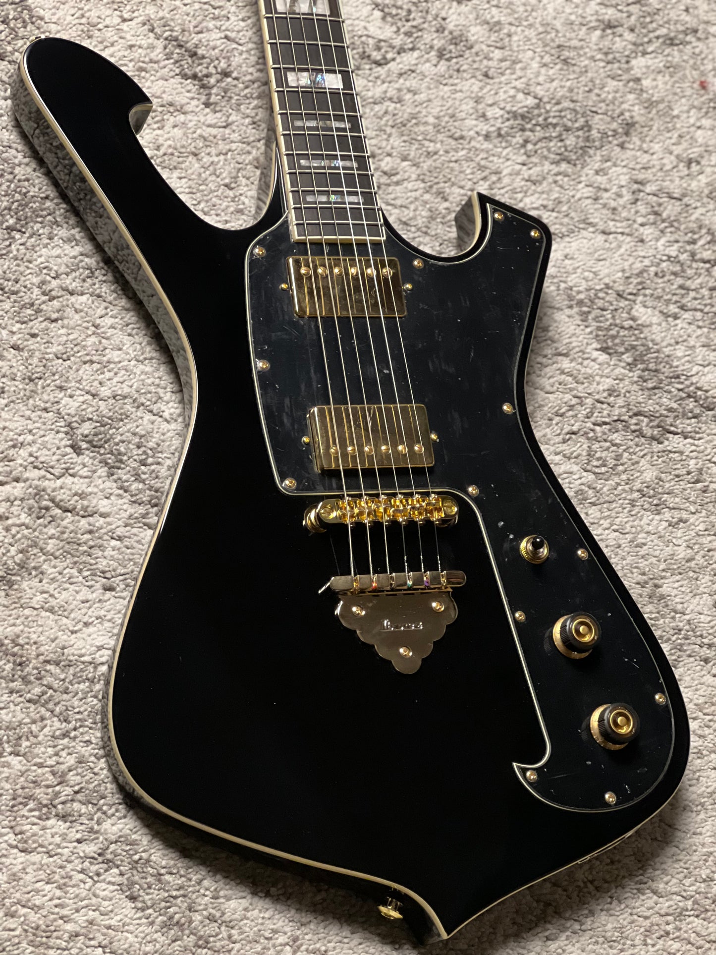 Ibanez FRM350-BK Paul Gilbert Signature with Bag in Black 4L250500122