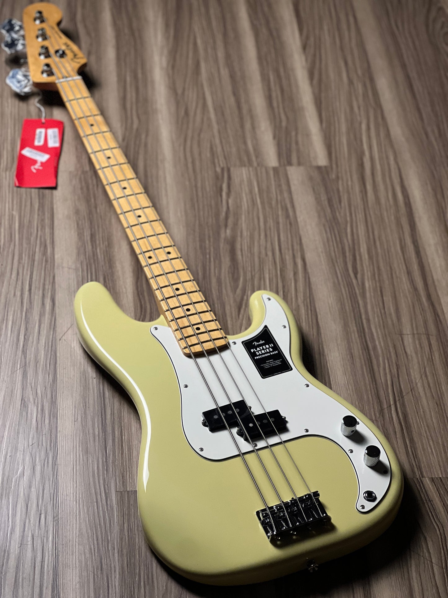 Fender Player II Precision Bass Guitar With Maple FB In Hialeah Yellow