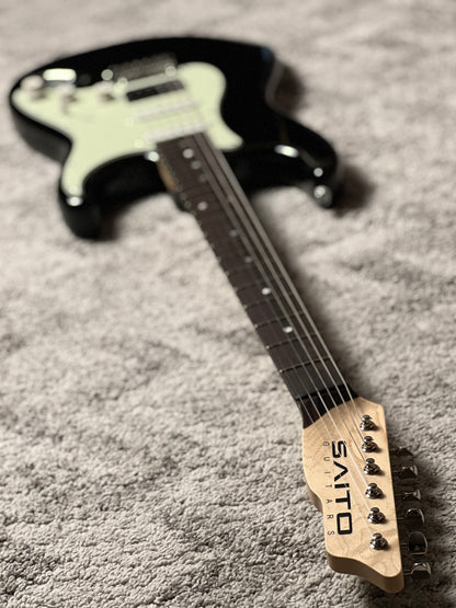 Saito S-622CS SSH Heritage with Rosewood in Black with Mint Green PG 253197