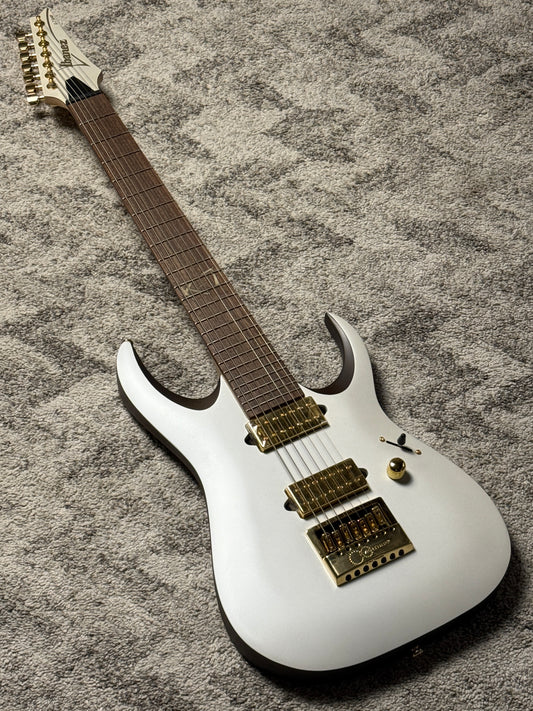 Ibanez K7YANG Brian 'Head' Welch Signature 7-String in Matte White