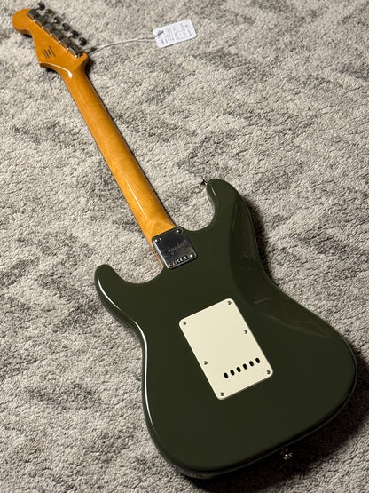 Squier FSR Classic Vibe 60s Stratocaster HSS with Laurel FB in Olive Metallic
