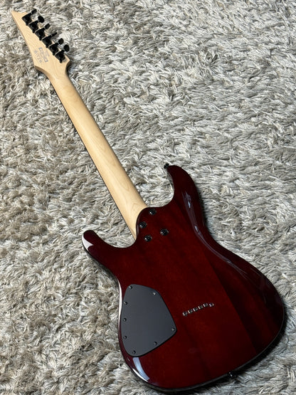 Ibanez S621QM-DEB In Dragon Eye Burst I260715620 (USED)