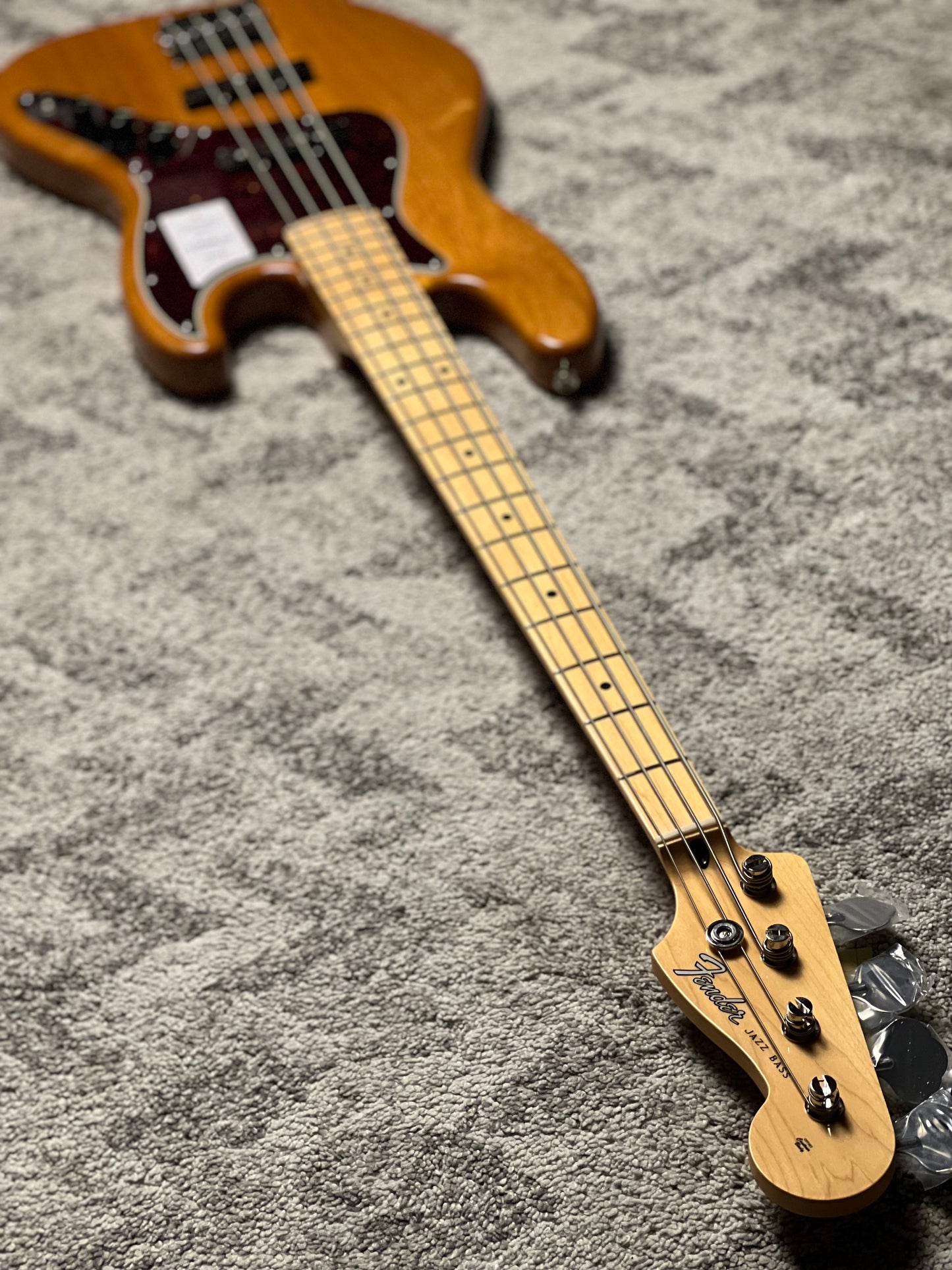 Fender Japan Hybrid II Jazz Bass with Maple FB in Vintage Natural JD26002116