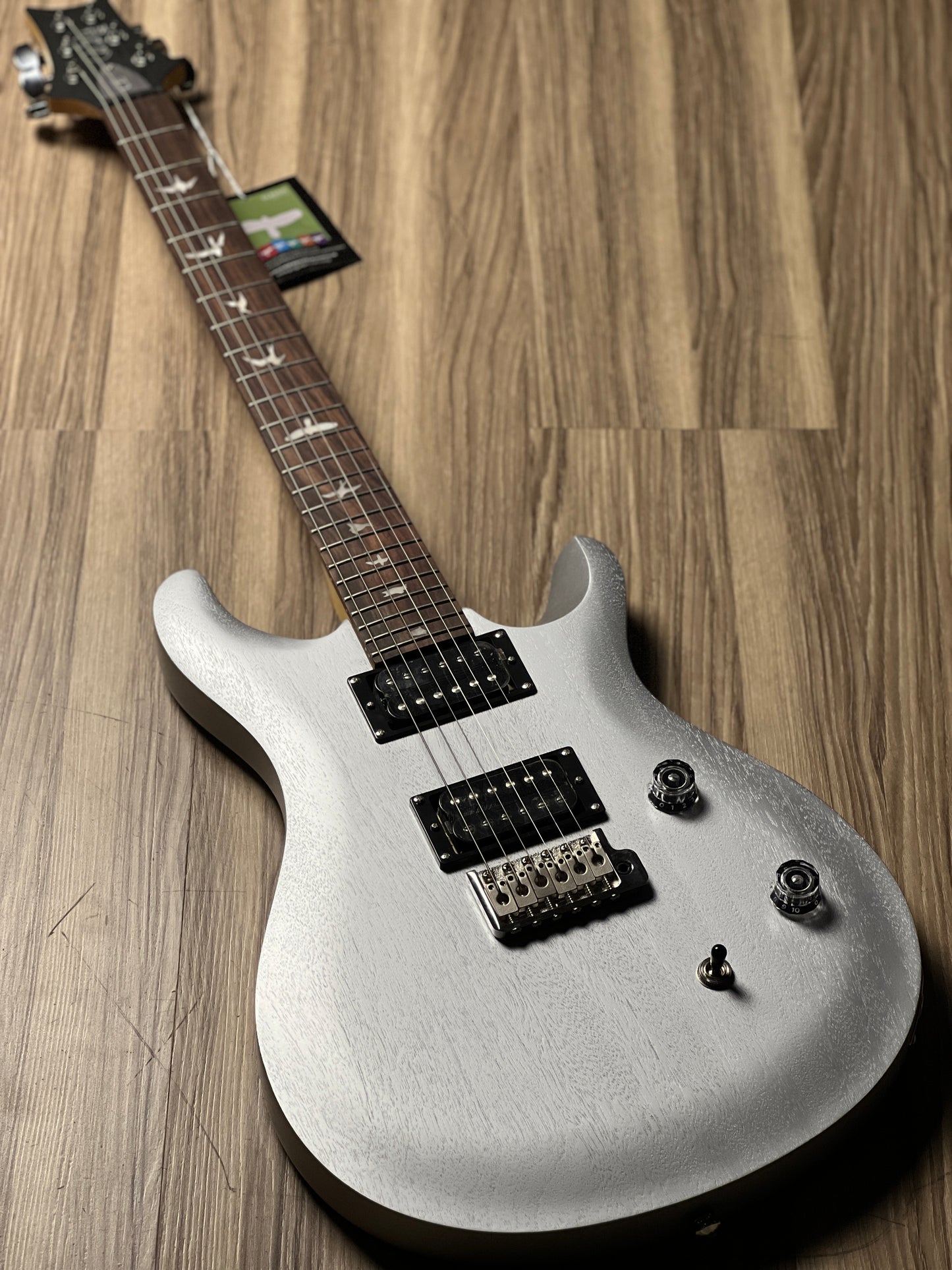 PRS SE CE 24 standard Satin Metallic Silver Satin