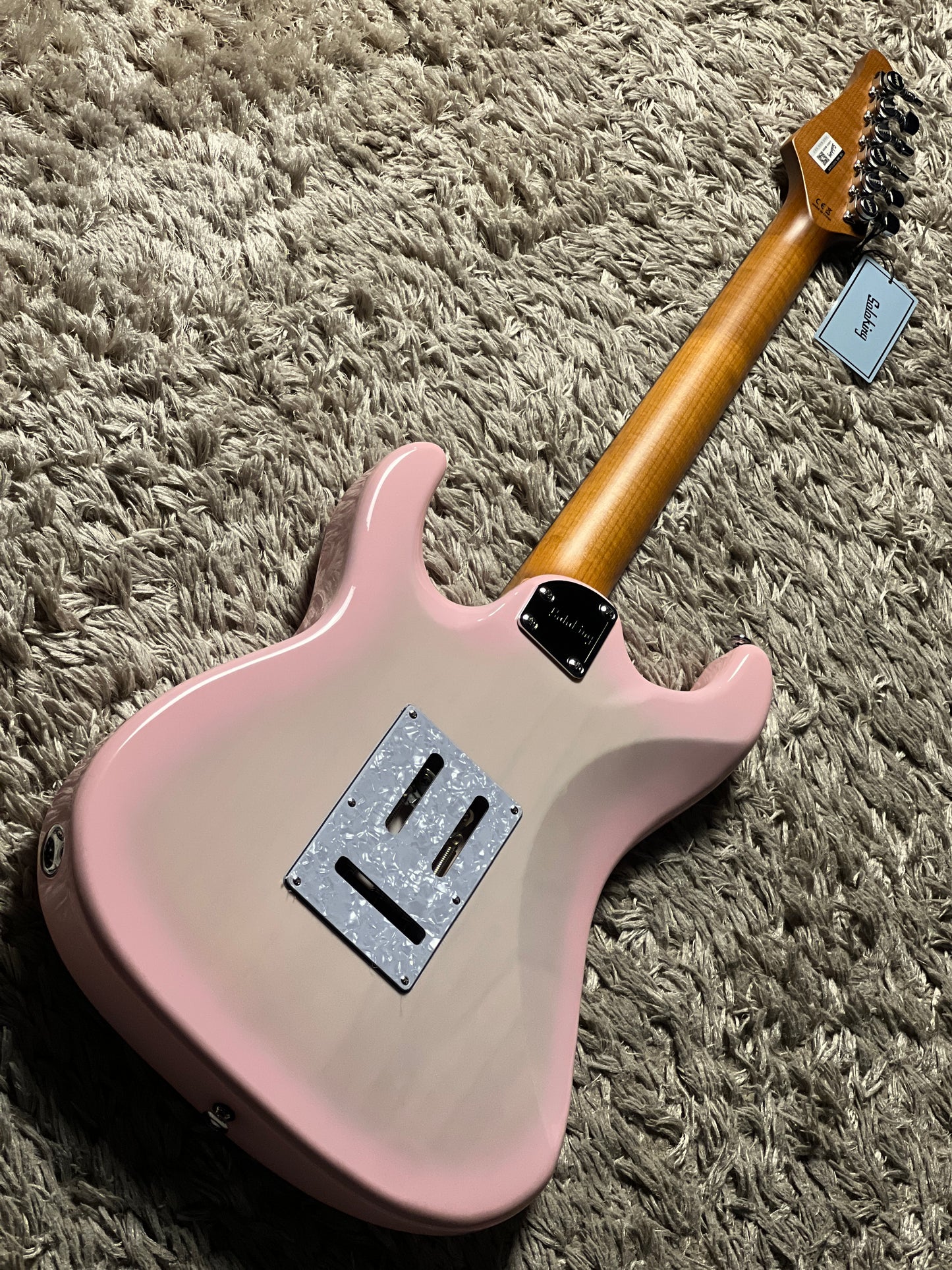 Soloking MS-11 Classic Ash in Sakura Pink Burst Nafiri Special Run