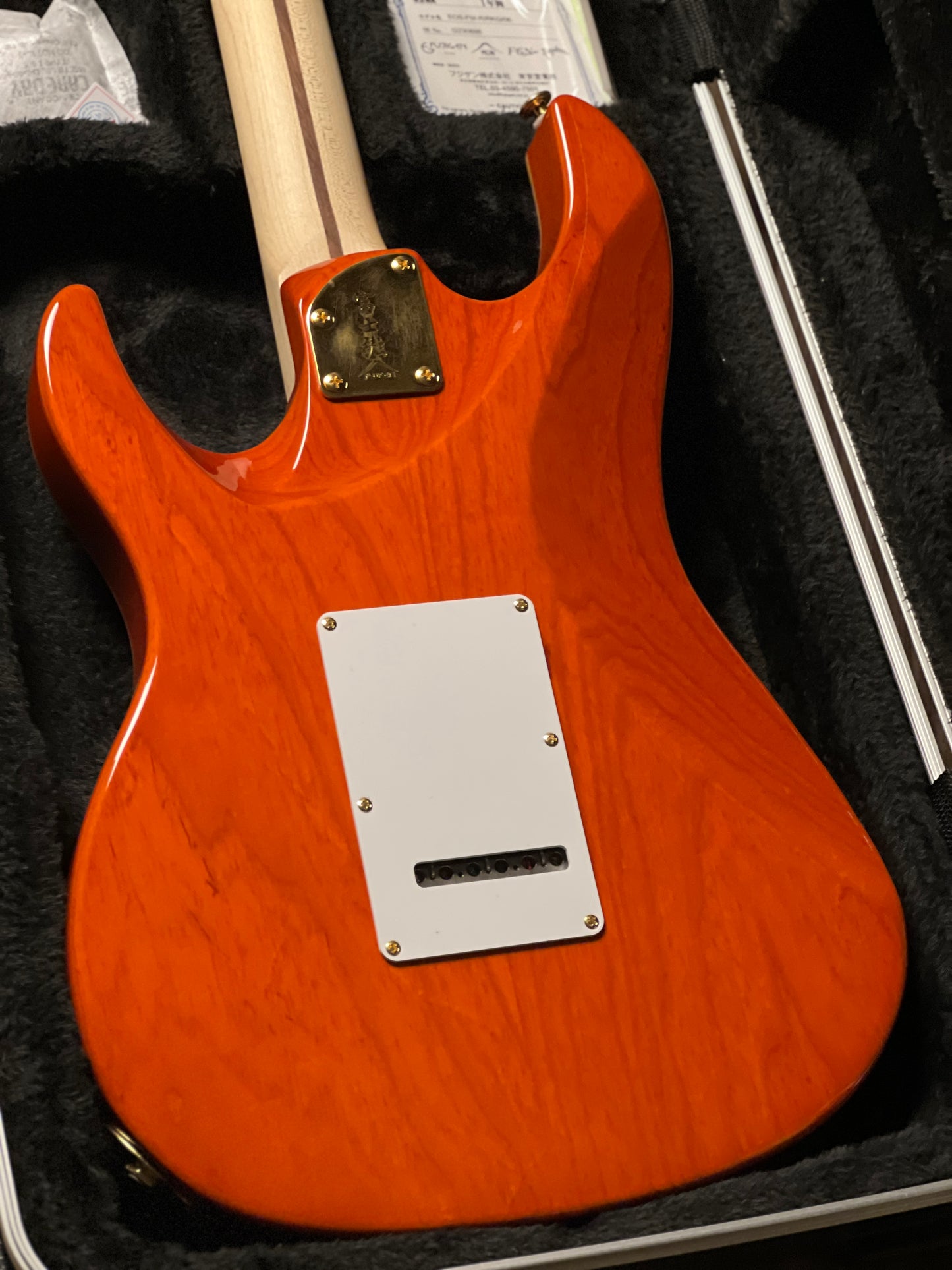 Fujigen FGN Expert EOS Odyssey in Ripe Kaki Gradation with Hardshell Case G230896