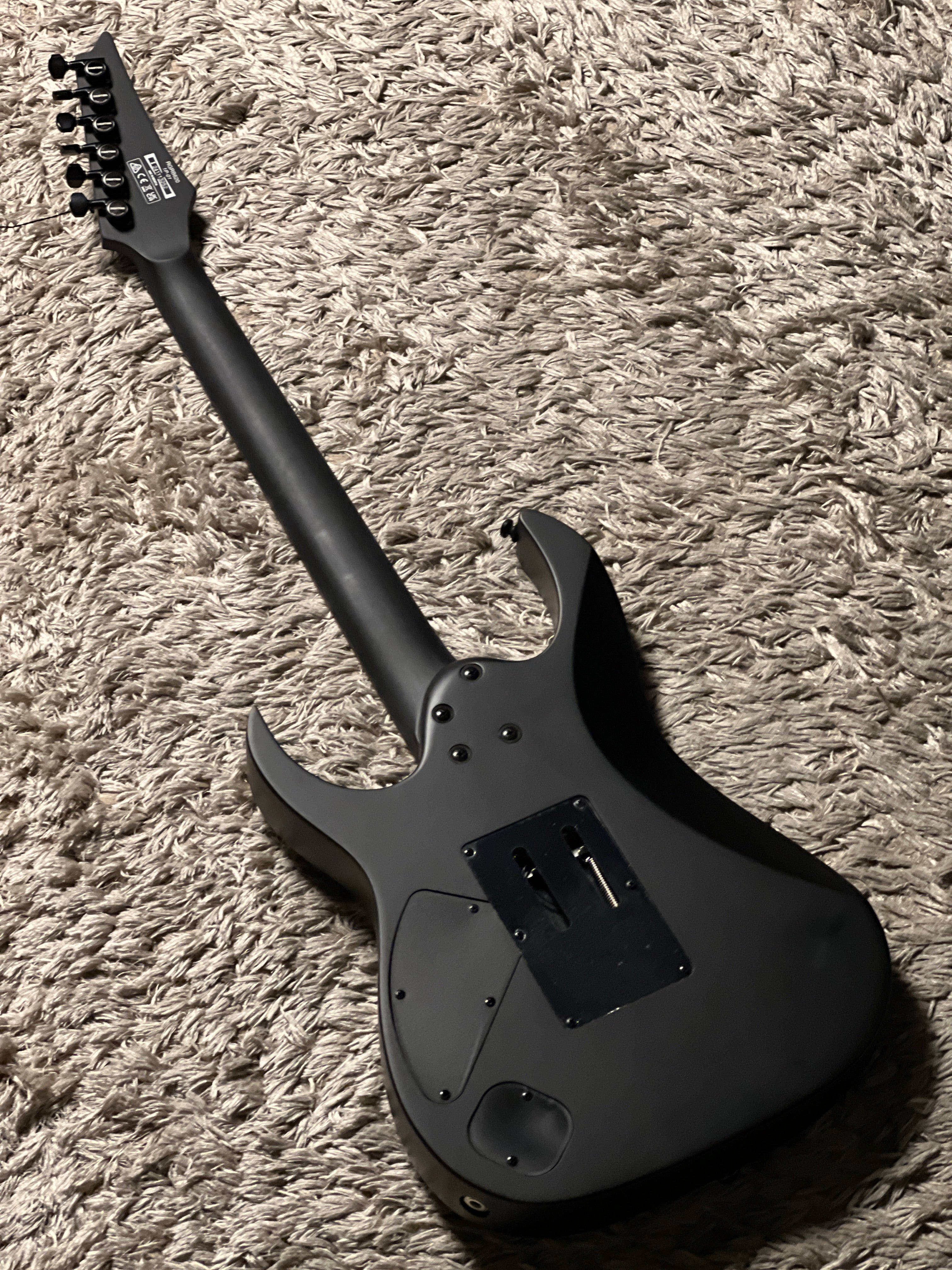 Ibanez RGRB620-BKF in Black Flat – nafiriguitar.com