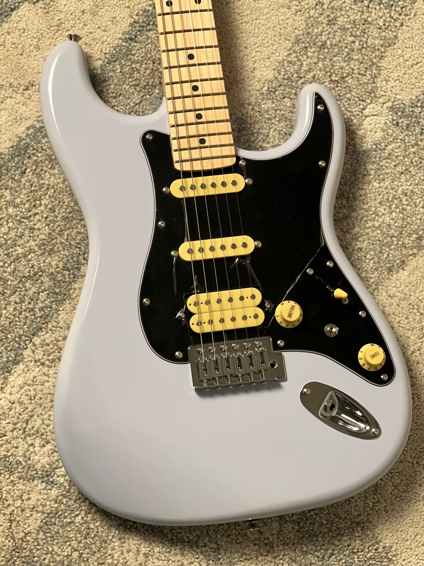 SLX Hawk Classic Essentials 22 HSS with Maple FB in Sonic Blue