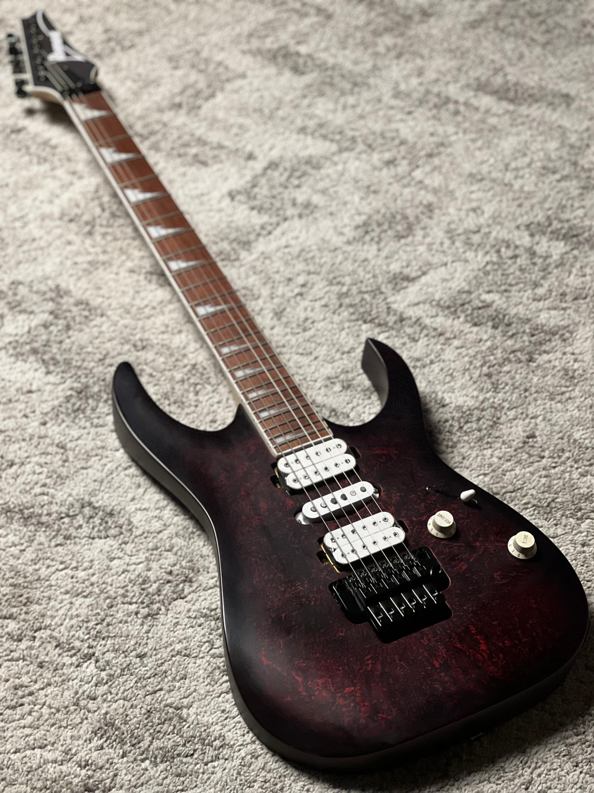 Ibanez RG470DXW-WZM in Wine Red Frozen Matte I260914092 (USED)