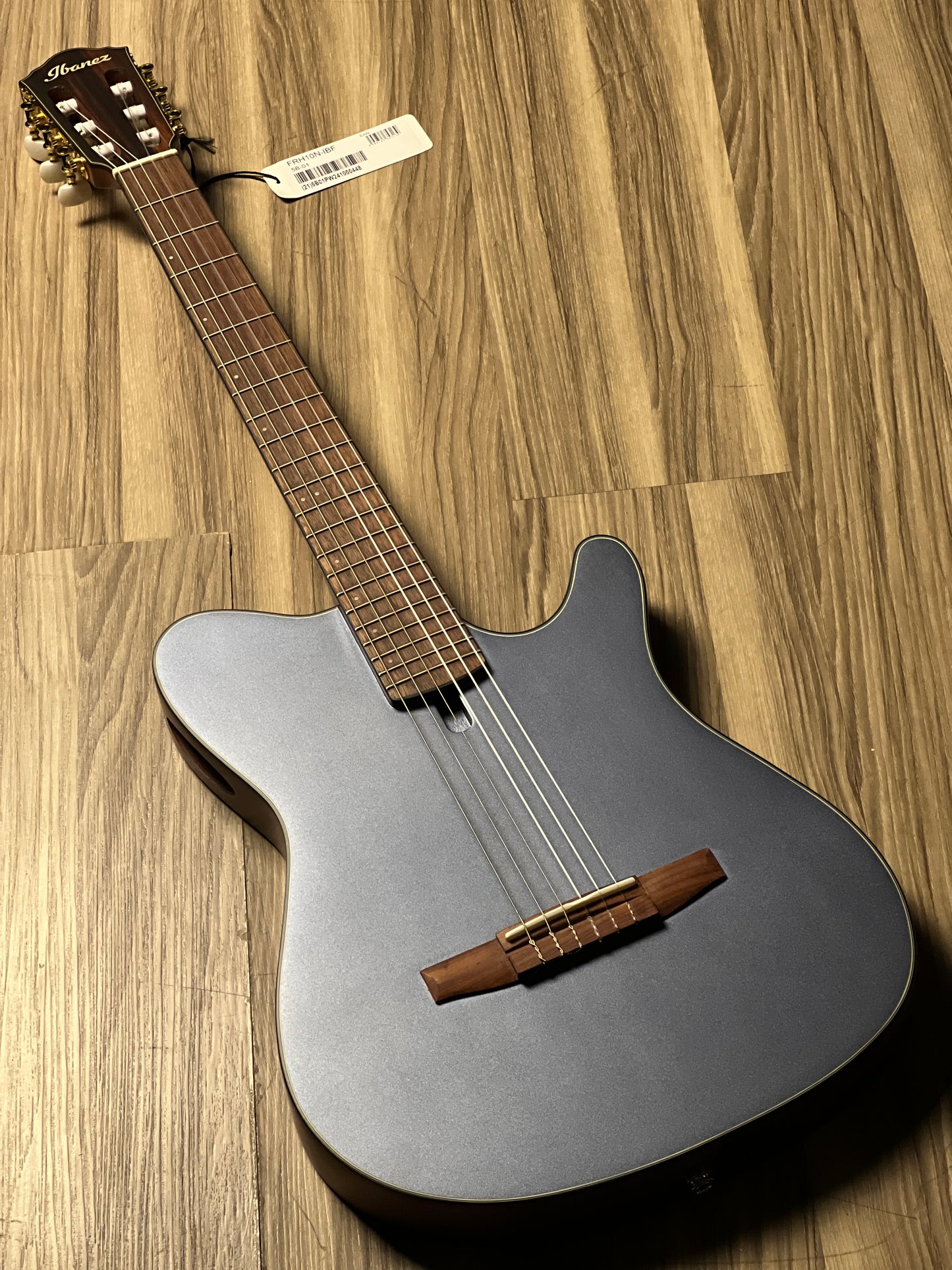 Ibanez FRH10N-IBF Acoustic-Electric in Indigo Blue Metallic Flat