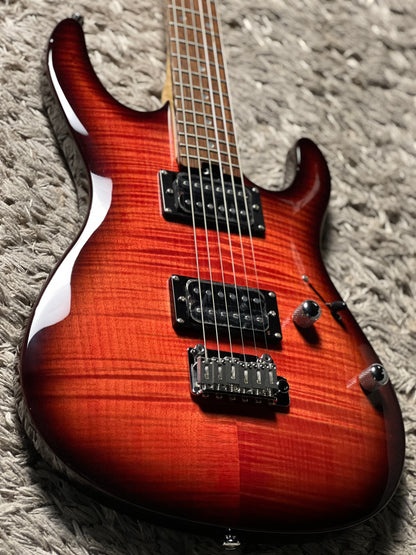 Soloking SM-22 HH FM Shredmaster with Rosewood FB in Fire Burst