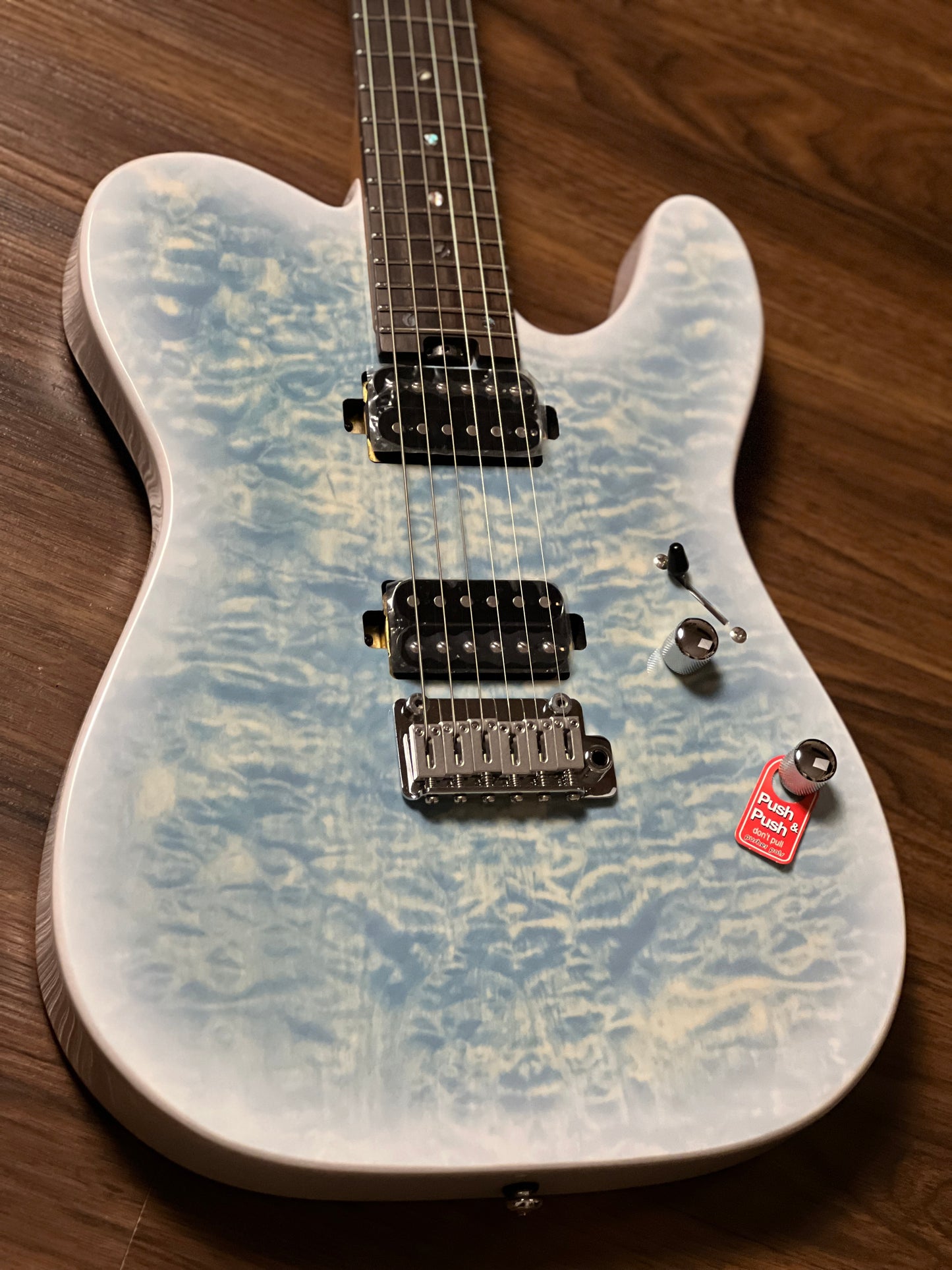 SLX Raven Modern 24 HH in Larimar with Rosewood FB Limited Edition