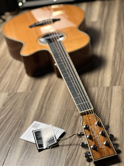 Tanglewood TW4CENA Winterleaf Super Folk Cutaway in Natural Gloss w/Bag