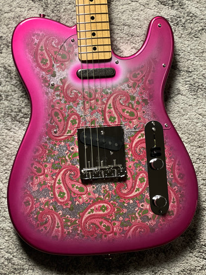 Fender MIJ Limited Telecaster with Maple FB in Pink Paisley JD25024865