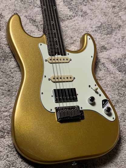 Schecter Nick Johnston Traditional HSS 10th Anniversary in Atomic Saffron IM25030861