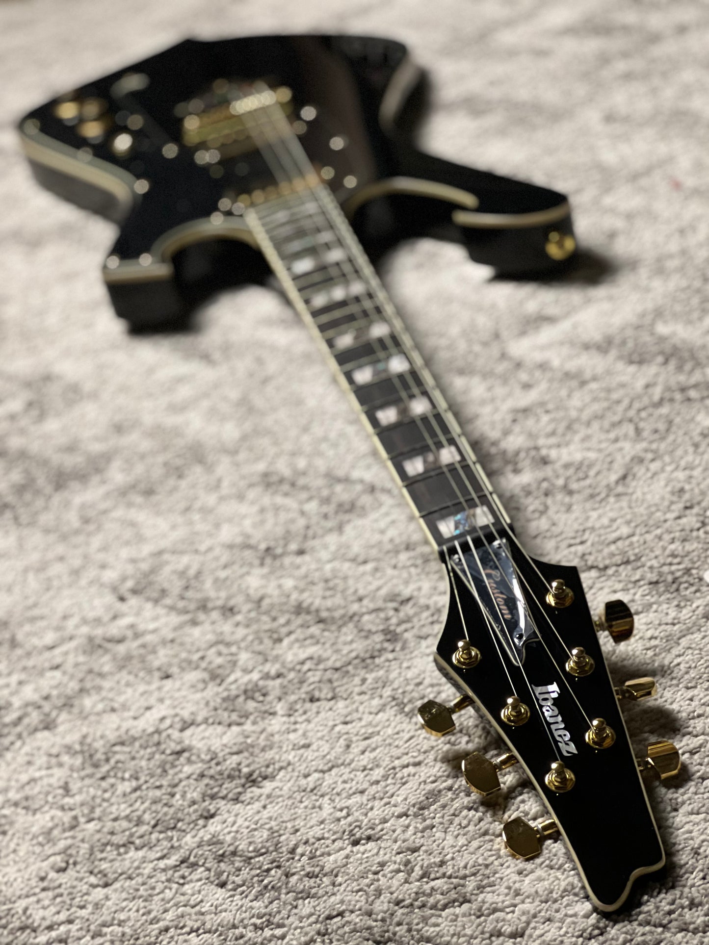 Ibanez FRM350-BK Paul Gilbert Signature with Bag in Black 4L250500122