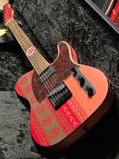 Fender MIJ Limited Edition Monster Hunter Rathalos Telecaster with RW FB in Rathalos Red JD25000676