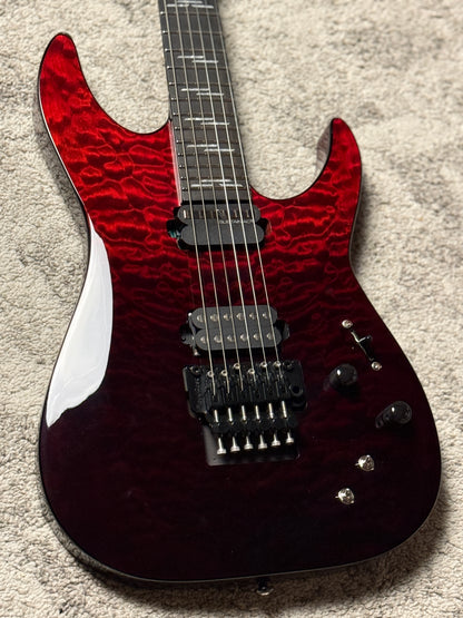 Schecter C-1 FR S SLS Elite in Blood Burst W26010957