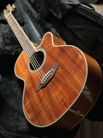 Takamine EF508KC in Natural Gloss with Case Made In Japan 62060771