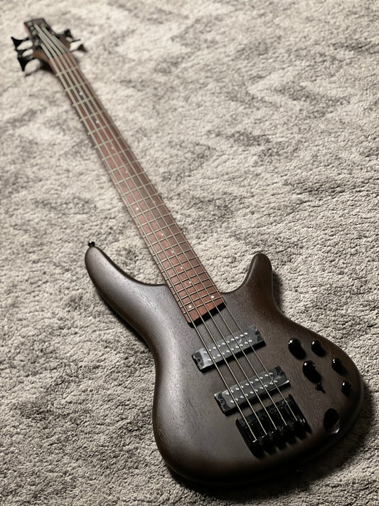 Ibanez SR305EB-WNF 5-String Electric Bass in Walnut Flat