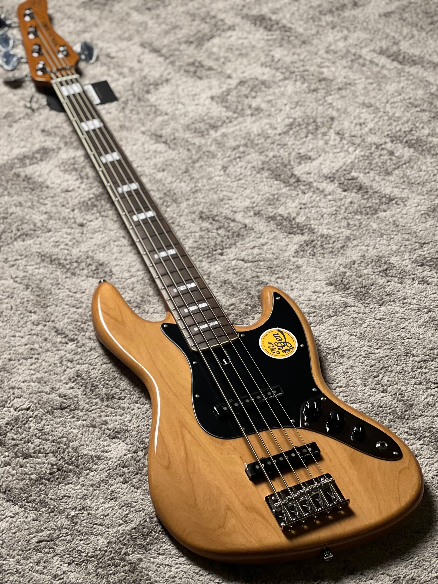 Sire Marcus Miller V5R-ALDER-5 with Rosewood Passive 5 String in Natural