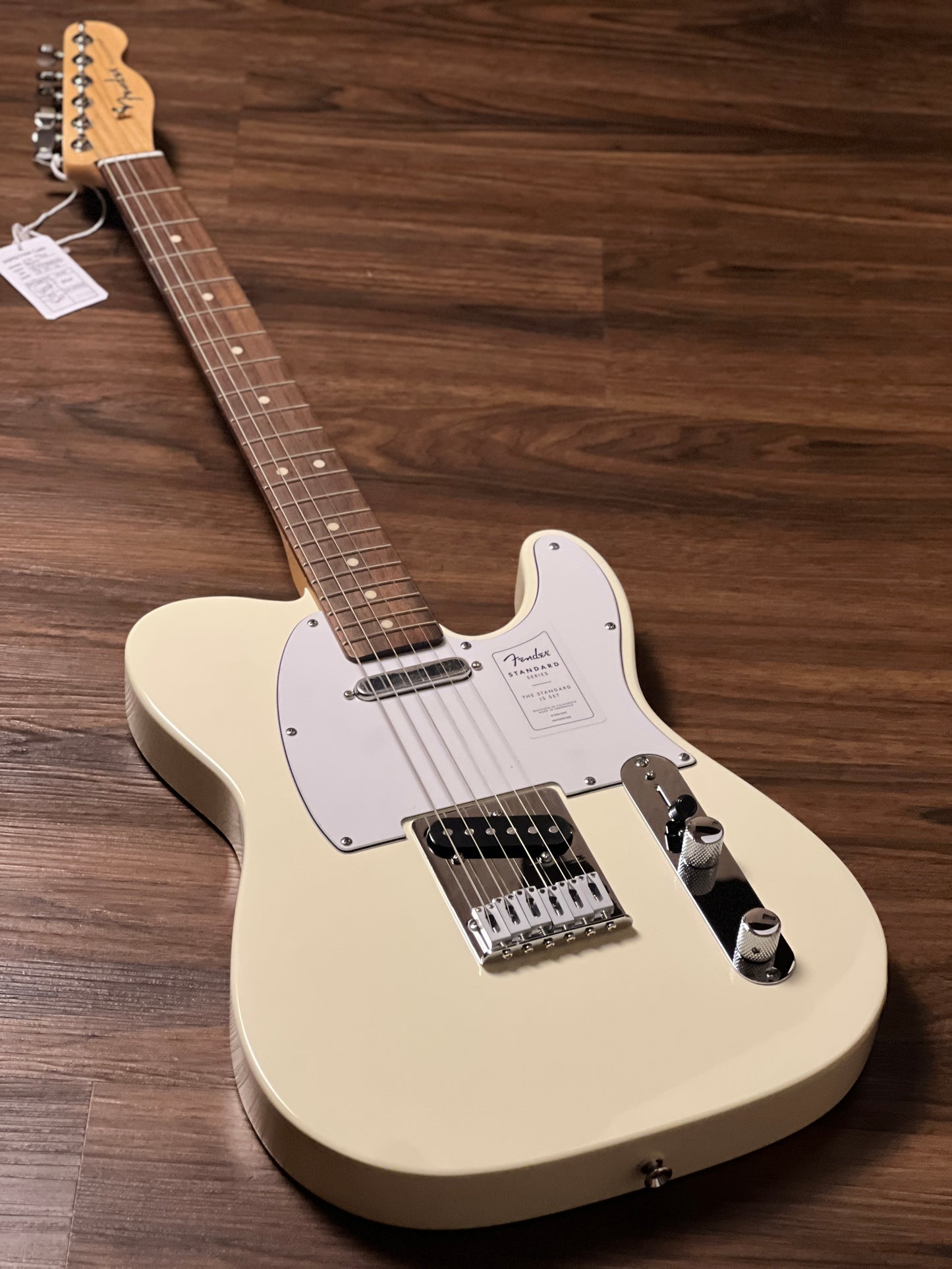 Fender Standard Telecaster with Laurel FB in Olympic White
