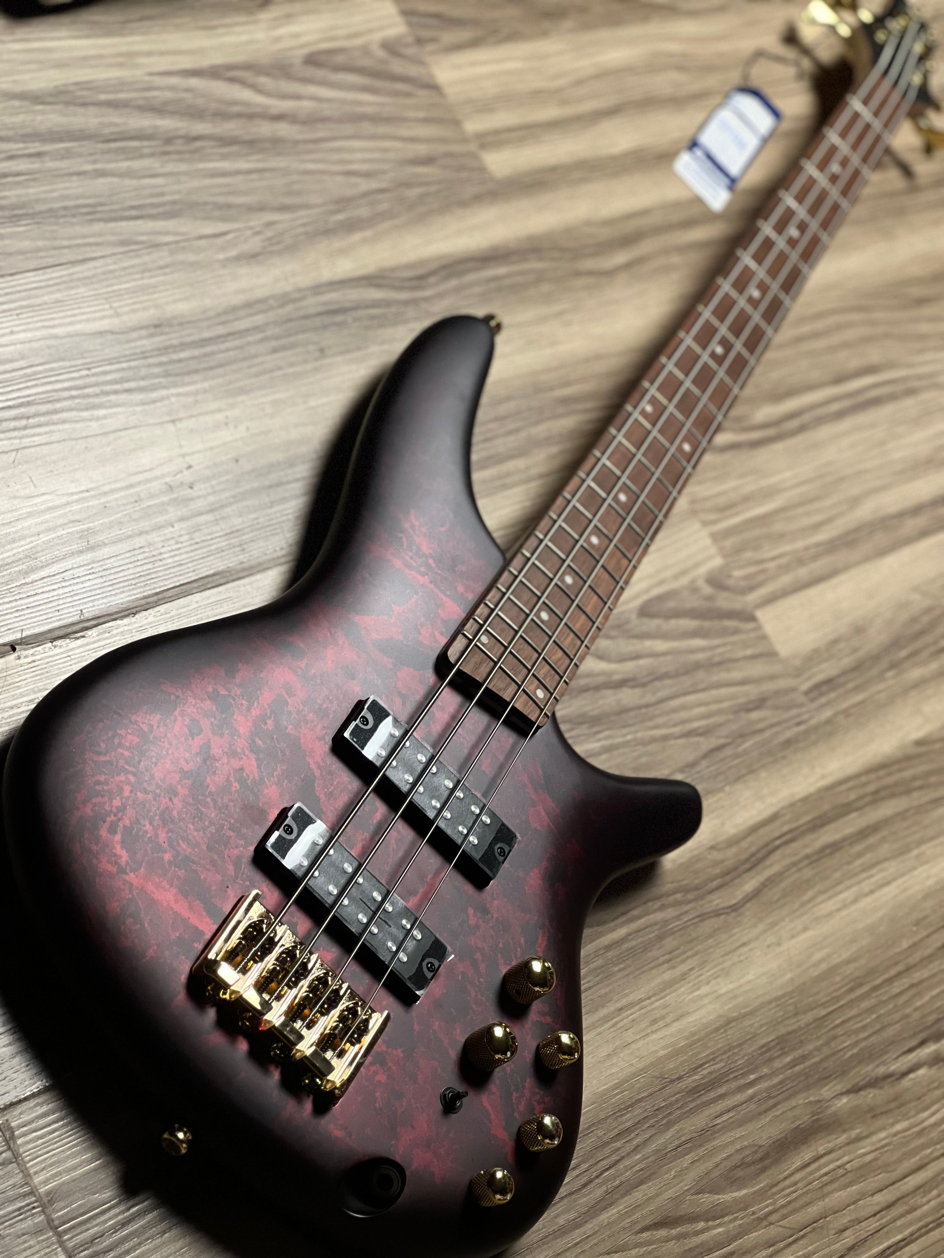 Ibanez SR300EDX-WZM 4-String in Wine Red Frozen Matte