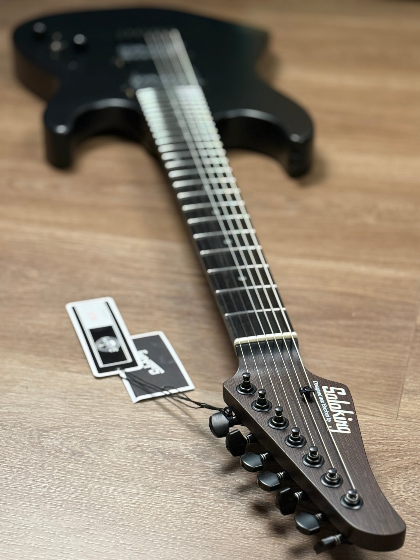 Soloking MS-7 Custom X HH LS in Satin Black