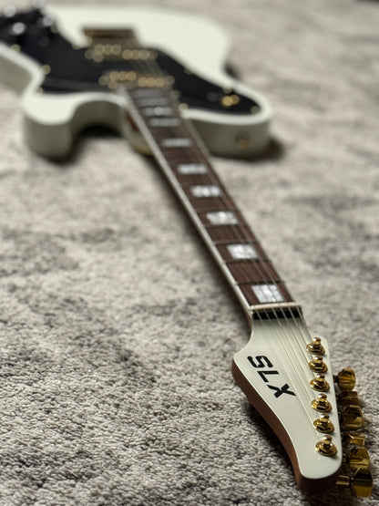 SLX Raven Deluxe HH in Olympic White with Rosewood FB