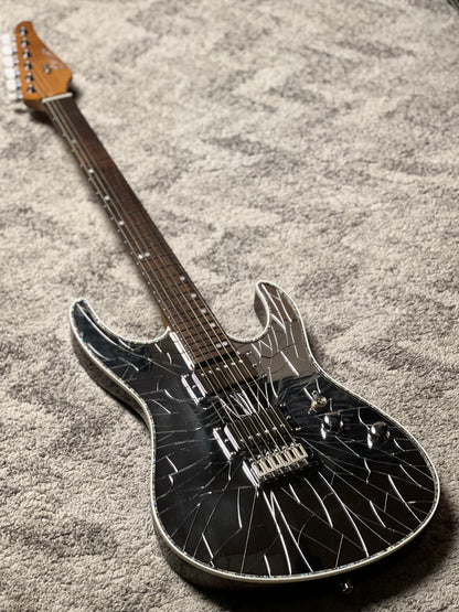 Dhatarattha Custom DST HH in Shattered Mirror with Rosewood FB